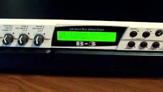 E-MU B-3 Riffs Part 1 Hammond Sample Rack Mount Emu B3