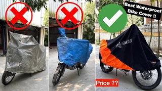 BEST 100% WATERPROOF COVER FOR ALL BIKES | Dust-proof, UV Protected & Heat Resistant | Comparison !!