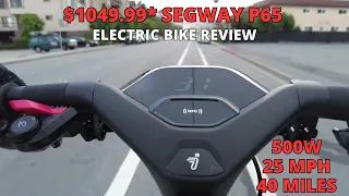 $1499 Segway P65 Electric Scooter - Unboxing, Assembly, Test Ride, and Review