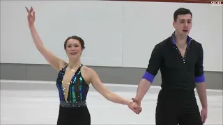 Annika Hocke & Robert Kunkel German Nationals 2023 SP