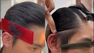 COMO HACER CORTE DE CABELLO A TIJERA Y MAQUINA PARA HOMBRE #tutorial #tomboy #barber