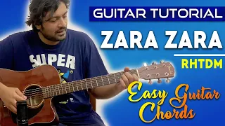 Zara Zara Guitar Tutorial | Chords | Easy Guitar Lesson | RHTDM | Pickachord