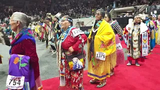 Denver March Pow Wow '24: Grand Entrance  (16 March '24:AM)