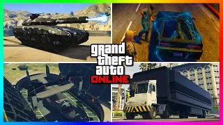 Top 10 Cars/Vehicles That Have SECRET Features You Probably Forgot About In GTA Online!