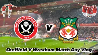 Sheffield United 95th minute winner ruins Wrexhams Fa Cup dreams