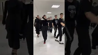 Beautiful Chechen Girl Dancing Class