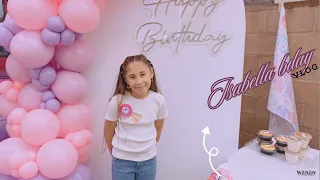 Isabella's bday vlog