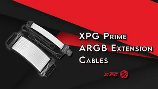 XPG Prime ARGB Extension Cables - Unboxing & Review