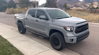 2017 Toyota Tundra TRD Pro Walkaround 35s Method Wheels Coachbuilder