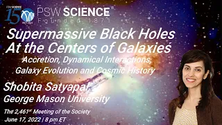 PSW 2461 Supermassive Black Holes at the Centers of Galaxies | Shobita Satyapal