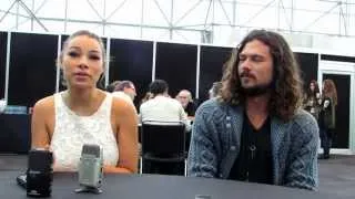 EXCLUSIVE INTERVIEW: NYCC 2014 - Black Sails' Jessica Parker Kennedy & Luke Arnold