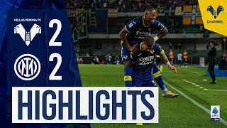 Highlights Serie A TIM 2023/24 | Verona-Inter 2-2