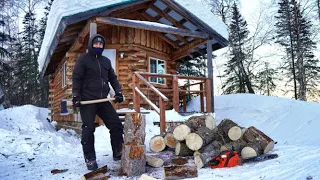 Firewood & Fishing Lines | Alaska Log Cabin