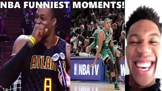 NBA Funny Moments And Bloopers(Fails, Off Court, Pranks)Compilation!