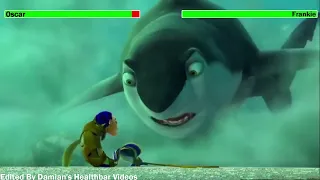 Shark Tale (2004) Frankie's Death Scene with healthbars