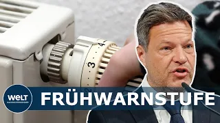 GASLIEFERUNG: Putins Rolle rückwärts! Robert Habeck ruft zuvor FRÜHWARNSTUFE des Notfallplans aus