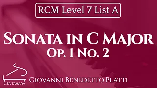 Sonata in C Major, Op. 1 No. 2 by Platti (RCM Level 7 List A - 2015 Piano Celebration Series)