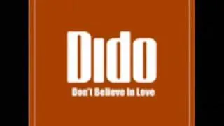 Dido - Don't Believe in Love NEW SINGLE 2008