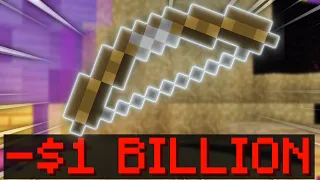 How I got the $1 BILLION coin bow! (Hypixel Skyblock)