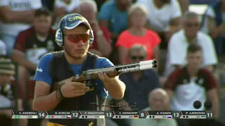 2019 European Championship Shotgun - Skeet Men Junior Final