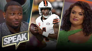 How should Browns feel about Deshaun Watson after MNF loss? | NFL | Speak