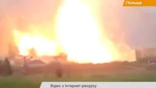 Мощный взрыв в Польше эвакуировал все село