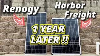 Harbor Freight Still the Best? 100 Watt Show down Harbor Freight VS Renogy