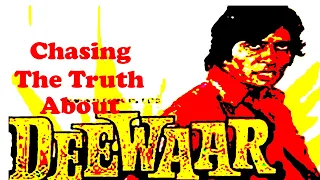 Chasing The Truth About Deewaar 1975 film