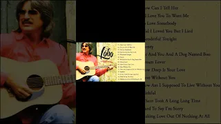 Best Songs Of Lobo │Lobo Greatest Hits Full Collection 2023 #shorts