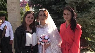 Кавказко-Уйгурская свадьба Темирлана и Миланы Бишкек 1часть