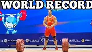 Li dayin 🇨🇳 89kg World record 2023 asian weightlifting championship jinju (180-216)🥇🥇