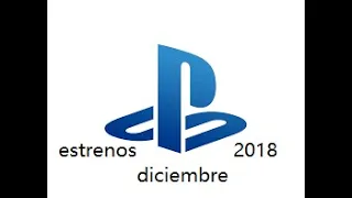 Estrenos de VIDEOJUEGOS DICIEMBRE 2018