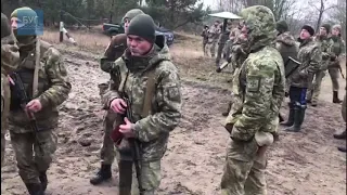 В Любомльському районі  люди обурені діями прикордонників. Мітинг