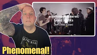 First Time Hearing AnnenMayKantereit x Giant Rooks - Tom's Diner (Cover) || Drummer Reacts