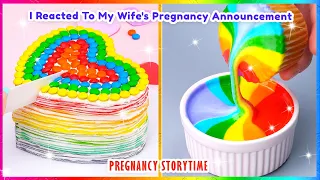 PREGNANCY STORYTIME | Top 10+ Amazing Rainbow Cake Decorating Recipes | National M&M Day