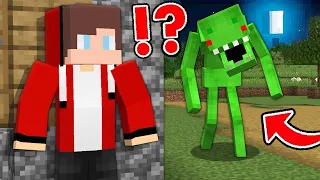 Why Mikey Turned into a MONSTER and Wants to Kill JJ at Night in Minecraft? - Maizen Challenge