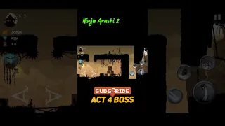 Ninja Arashi 2 Act 4 Boss | #technogamingsurajshorts #shorts #shortsvideo #viralshorts