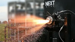 Aerospike Rocket Engine and Nozzle Testing