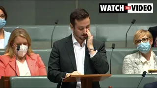 New Greens MP for Brisbane tears up in emotional maiden speech