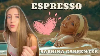 Sabrina Carpenter Espresso Reaction 😱 | SABRINA WOKE ME TF UP #sabrinacarpenter #espresso