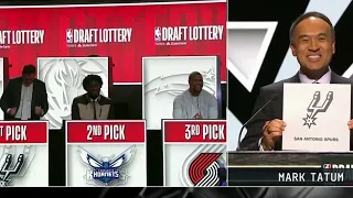 The San Antonio Spurs Receive Number One Pick of the 2023 NBA Draft