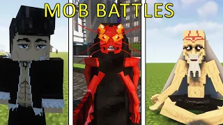 Ryu, Uro And Kurourushi - Minecraft Jujutsu Kaisen Mod Mob Battles