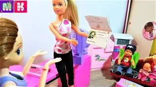 GO FURTHER BY CAR. KATYA AND MAX drôle #Cartoon dolls #Barbie