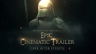 Epic Cinematic Trailer ( After Effects Template ) ★ AE Templates