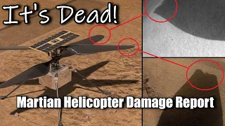 Tragic Final Flight Of NASA's Martian Helicopter - Stranded in Neretva Vallis