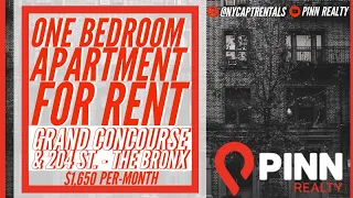 One Bedroom Apartment For Rent In NYC - Grand Concourse & 204St | Bronx Apartment Tour | Pinn Realty