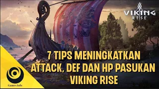 CARA BERMAIN VIKING RISE UNTUK KEKUATAN PASUKAN | VIKING RISE INDONESIA