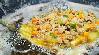 TORTANG TALONG | TORTANG TALONG WITH PORK GINILING | VERY EASY RECIPE