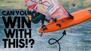 Can an OLDSCHOOL Windsurfing Board WIN in modern RACING? | WindsurfLife Ep. 15