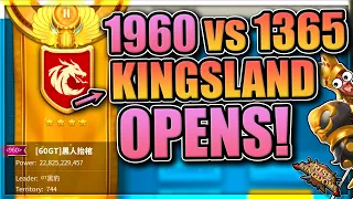 Kingsland Opens [365 vs 1960] KvK in Rise of Kingdoms